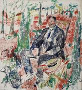Rik Wouters Man with Straw Hat. china oil painting artist